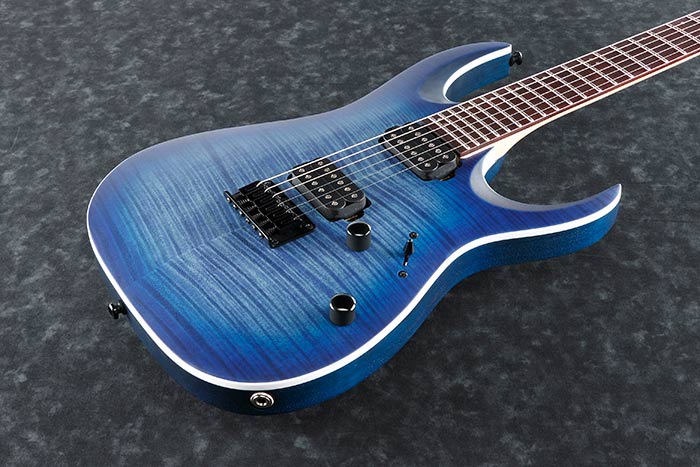 Guitarra Eléctrica Ibanez Rga42fm-tgf, Color-Estallido de laguna azul