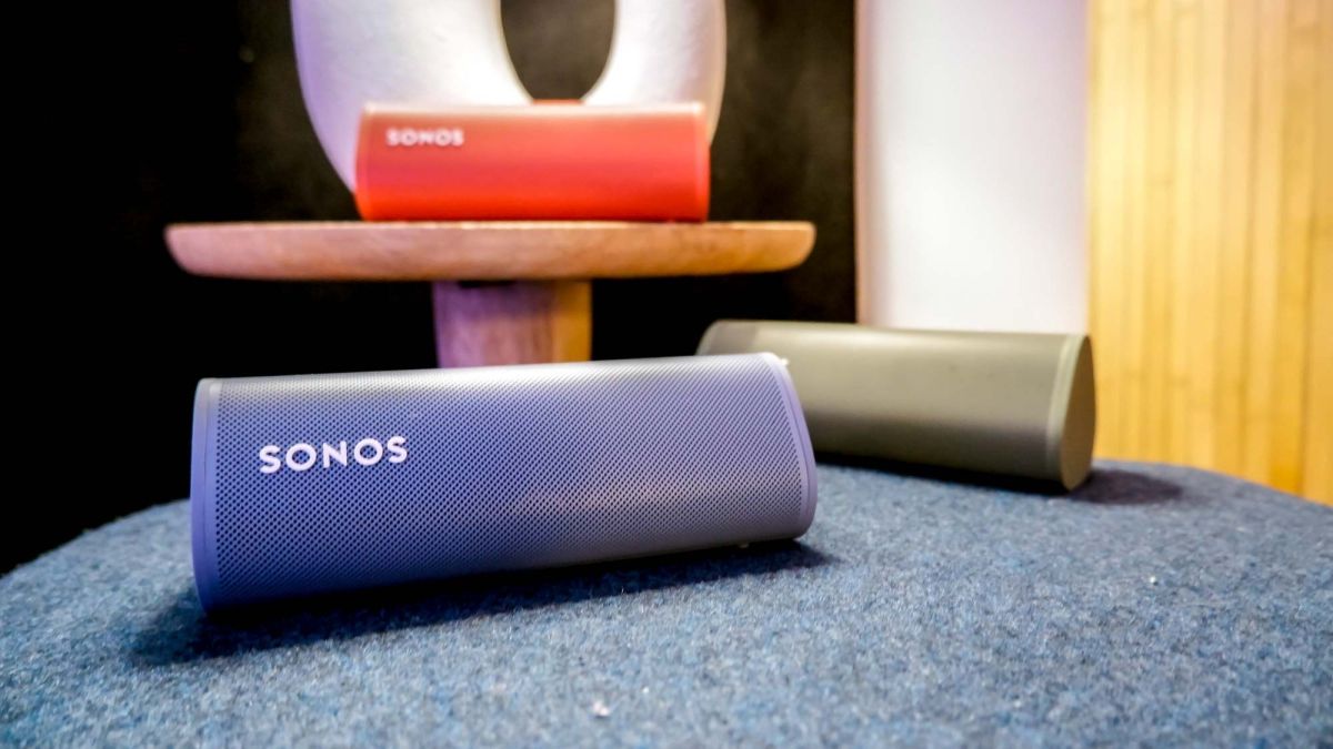 Bocina Inteligente Aprueba De Agua Sonos Roam2 Azul