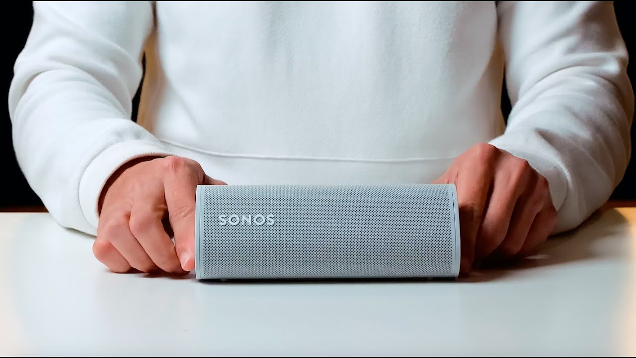 Bocina Inalámbrica Sonos ROAM2 color blanco, portátil, recargable, ROAM-WHITE.