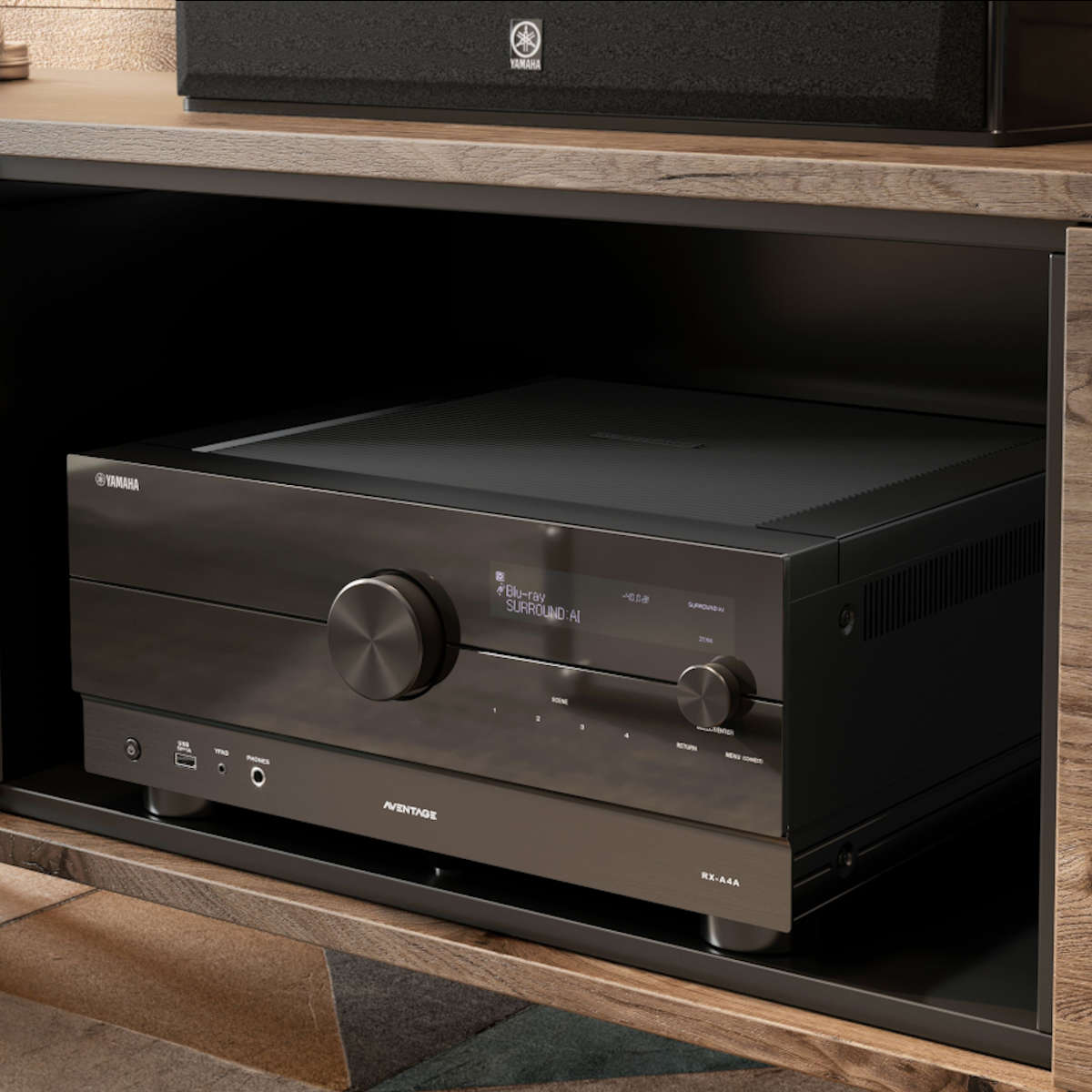 Amplificador Yamaha Rxa4a 7.2 110w Wifi Teatro En Casa 8k