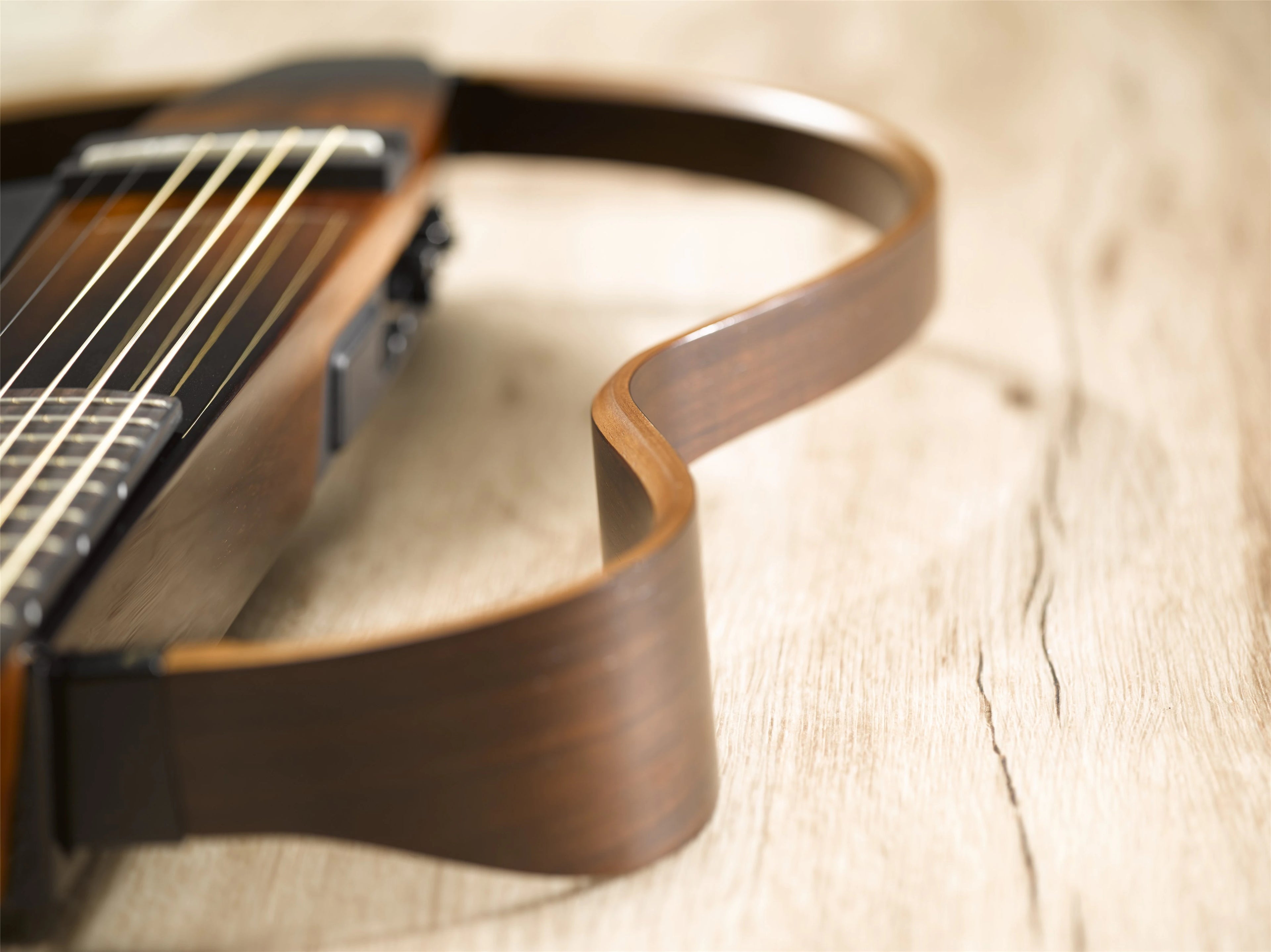 Guitarra Eléctrica Yamaha Silent SLG200N Color Natural