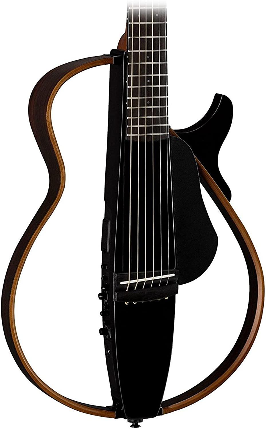 Yamaha Slg200s Translucent Black Electroacoustic Guitar