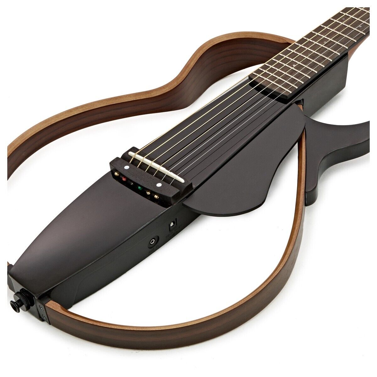 Yamaha Slg200s Translucent Black Electroacoustic Guitar