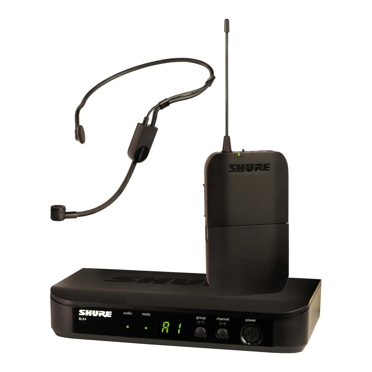 Shure BLX14-P31 Wireless System with Condenser, Cardioid, and Headset Microphone