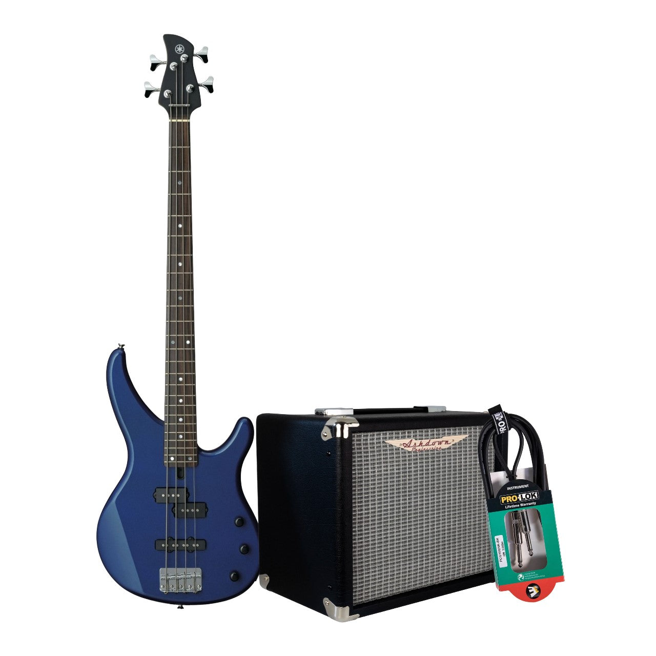 Yamaha TRBX174DBM 4-String Electric Bass Basic Pack