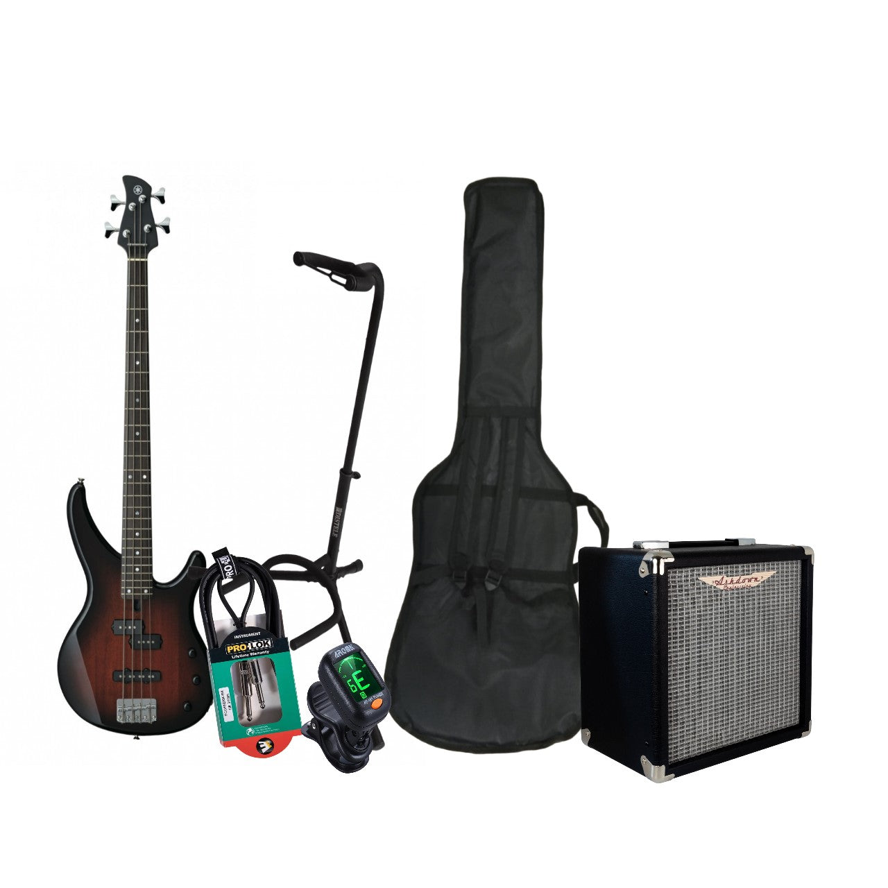 Yamaha de Bajo Eléctrico TRBX174DBM, 4 Cuerdas Paquete Completo