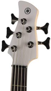 Yamaha TRBX505TLW Active-Passive 5-String Electric Bass - White