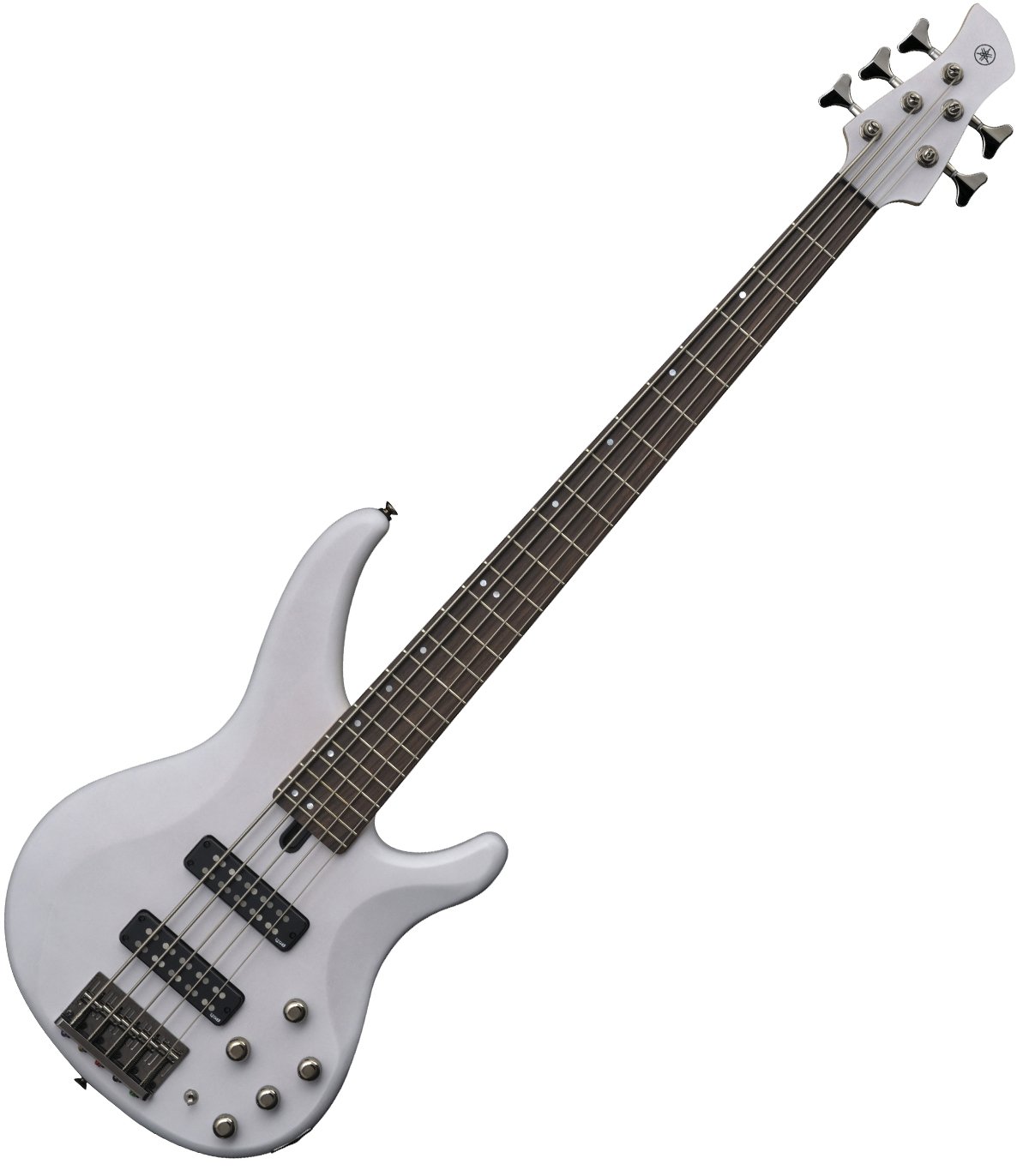 Yamaha TRBX505TLW Active-Passive 5-String Electric Bass - White