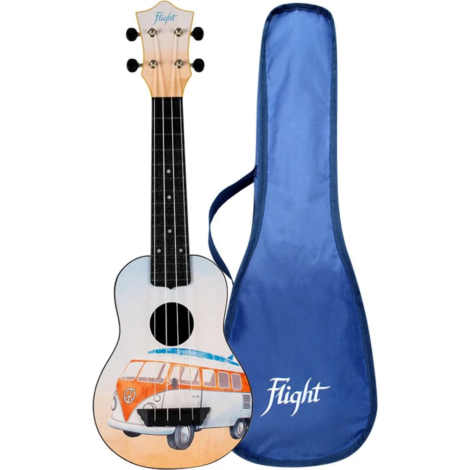 Soprano Ukulele With Case FLIGHT TUS-25BUS.