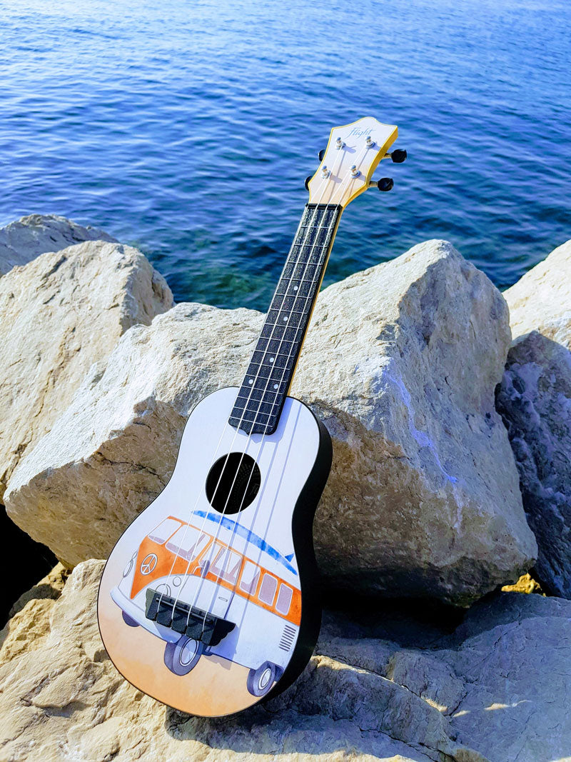 Soprano Ukulele With Case FLIGHT TUS-25BUS.