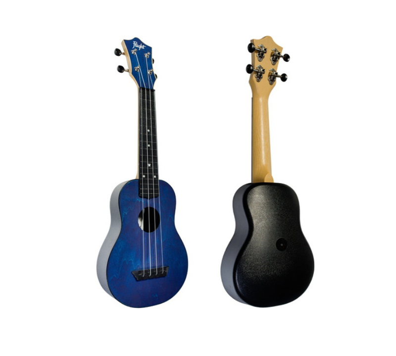 Flight Tus35blu Blue Soprano Ukulele for Travel