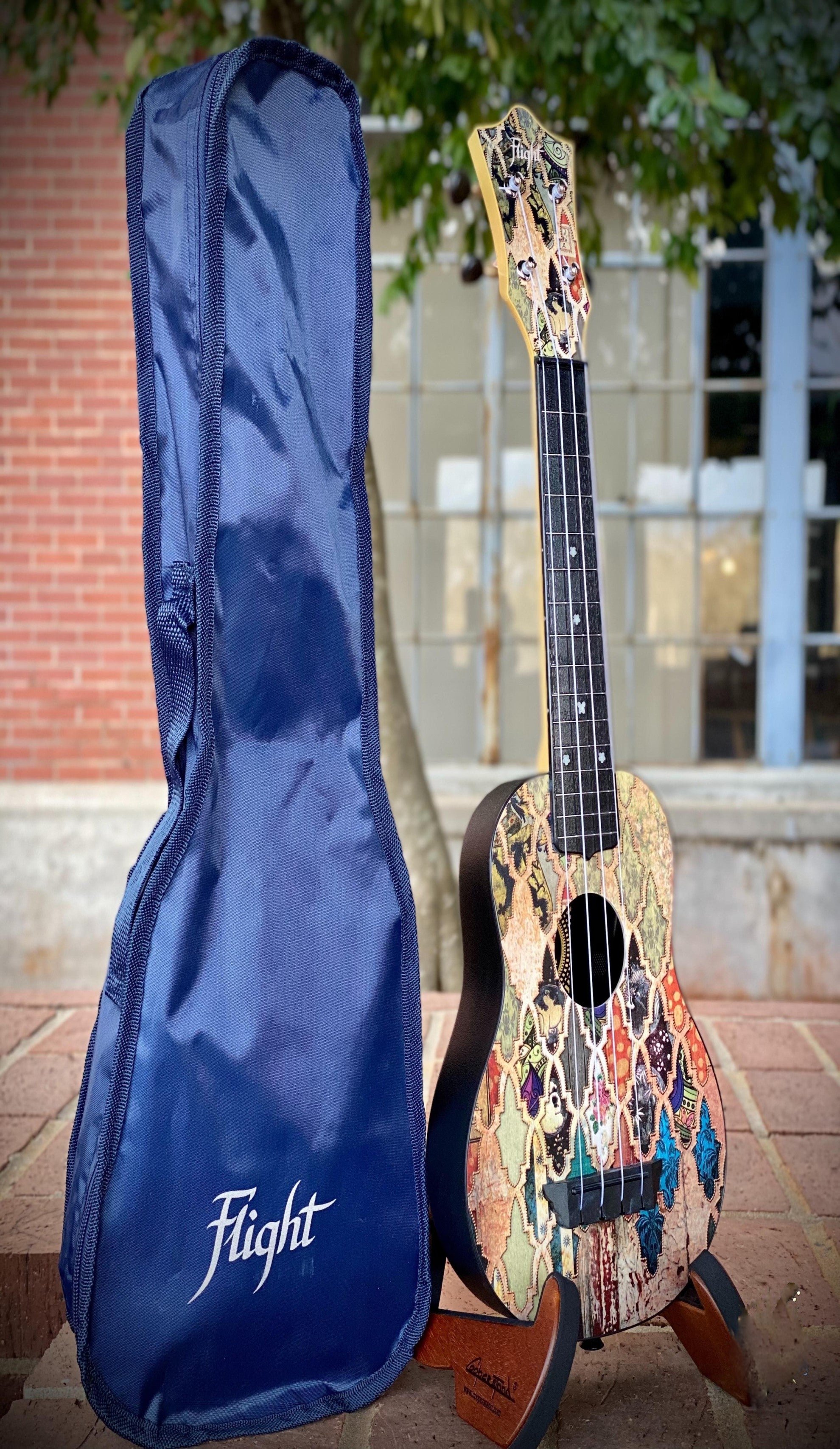 Ukelele Soprano Con Funda FLIGHT TUS40-GRAN