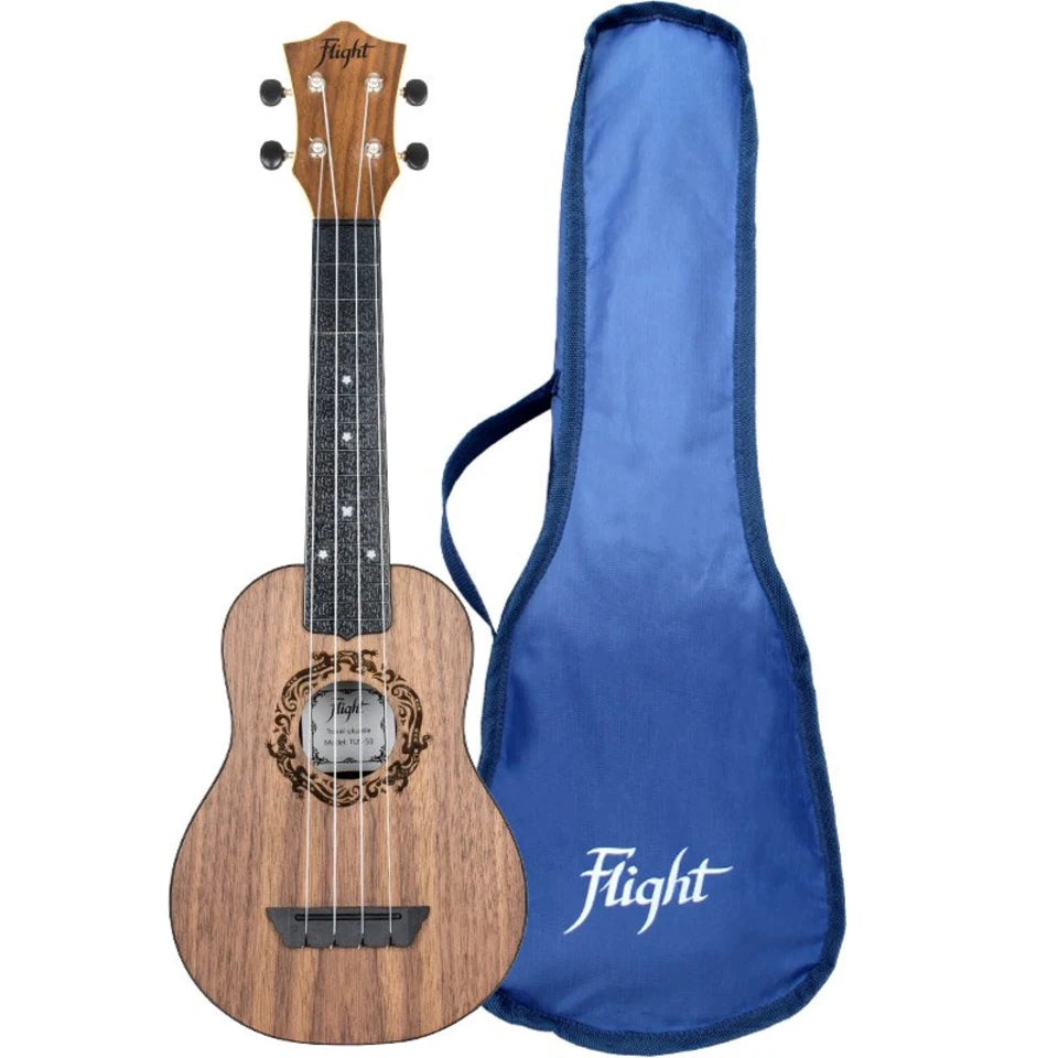 Flight Tus50 Soprano Ukulele With Case