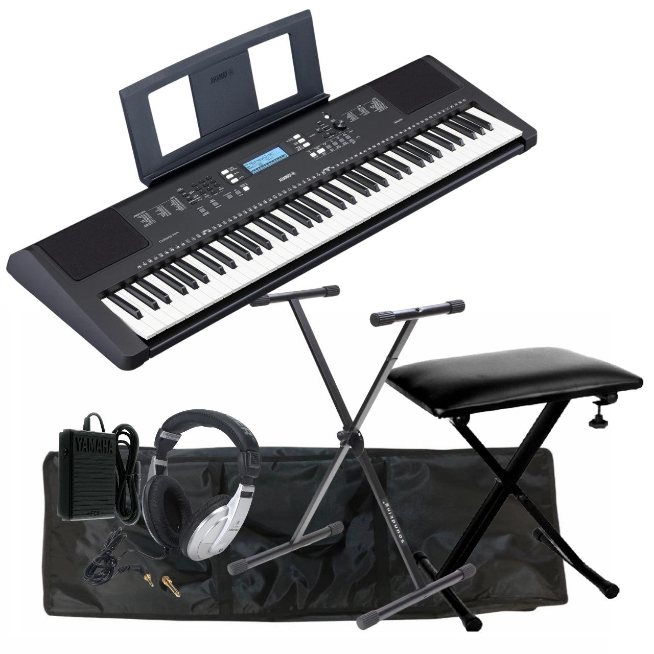 Teclado Yamaha Paquete completo con accesorios para Teclado Yamaha PSRE273