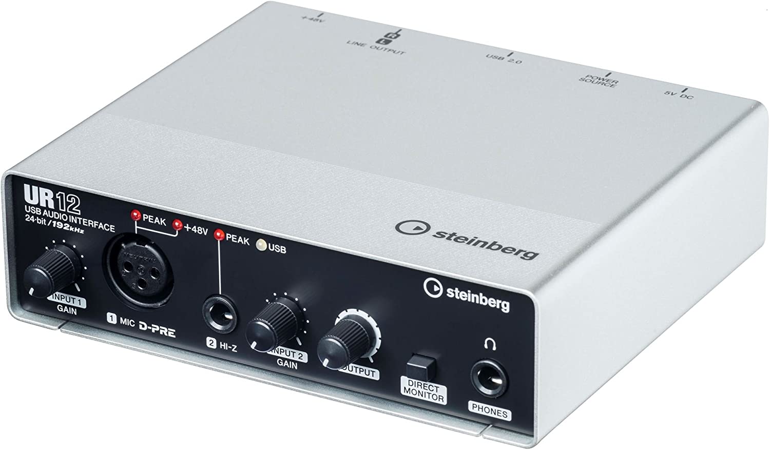 Steinberg Ur12 Interface De Audio Usb 2x2 192 Khz