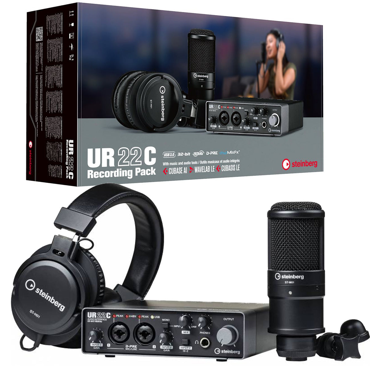 Steinberg UR22CRPACK Recording Pack Interfaz De Grabaciòn