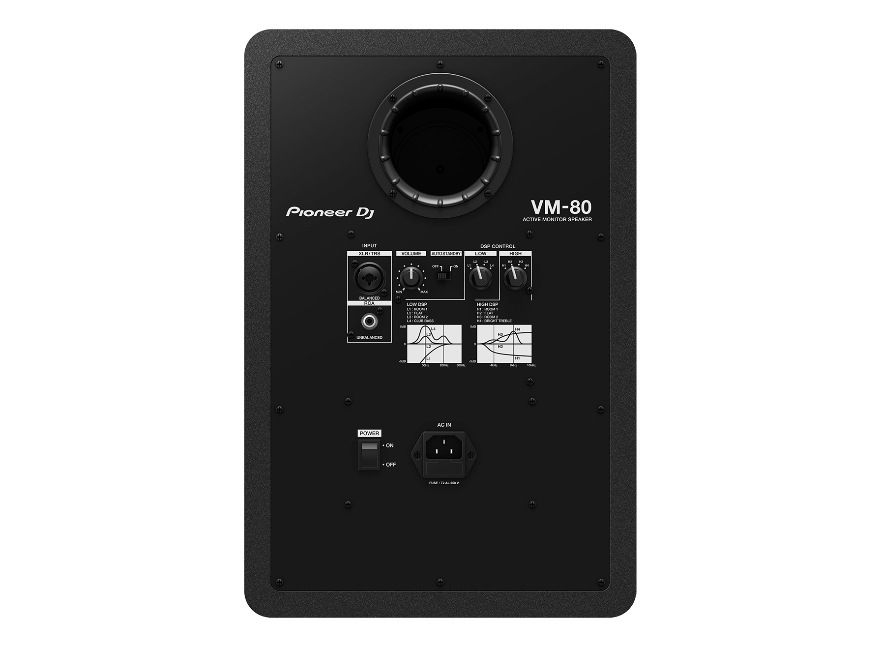 Pioneer Professional DJ Studio Monitor 8" Unit Black