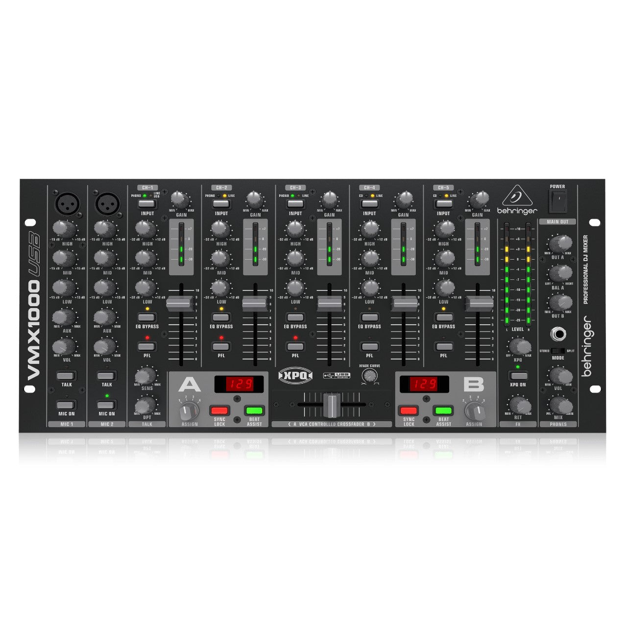 Behringer Mezcladora de Dj VMX1000USB