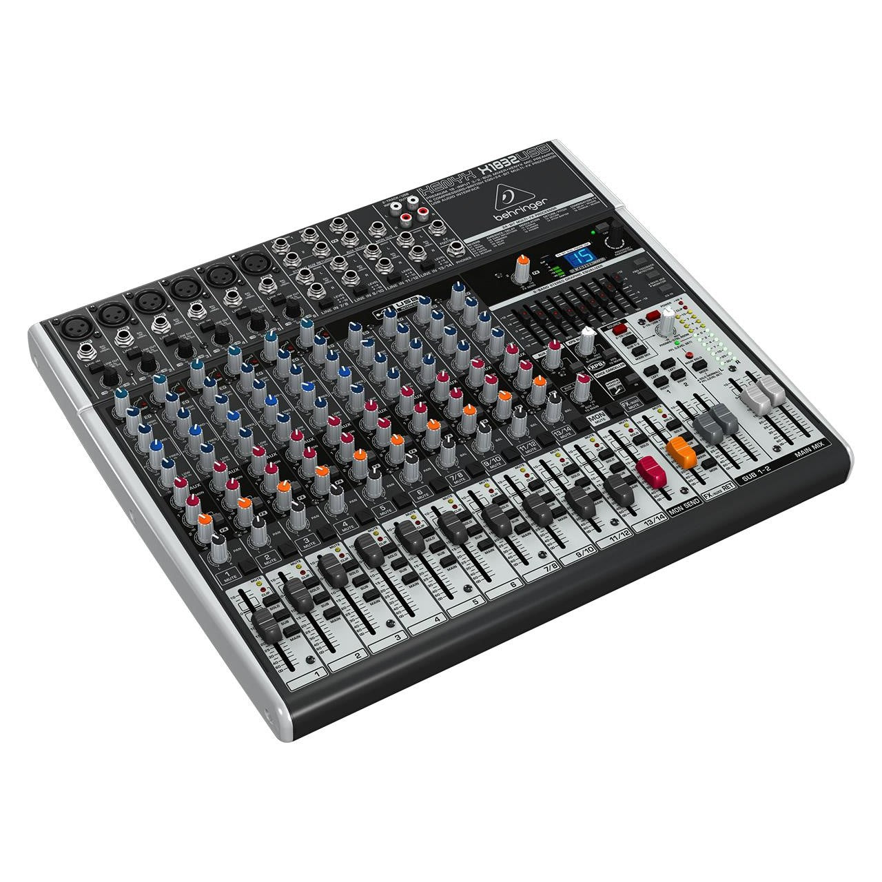 Behringer X1832USB Mezcladora Análoga 18 Canales, Efectos Y USB