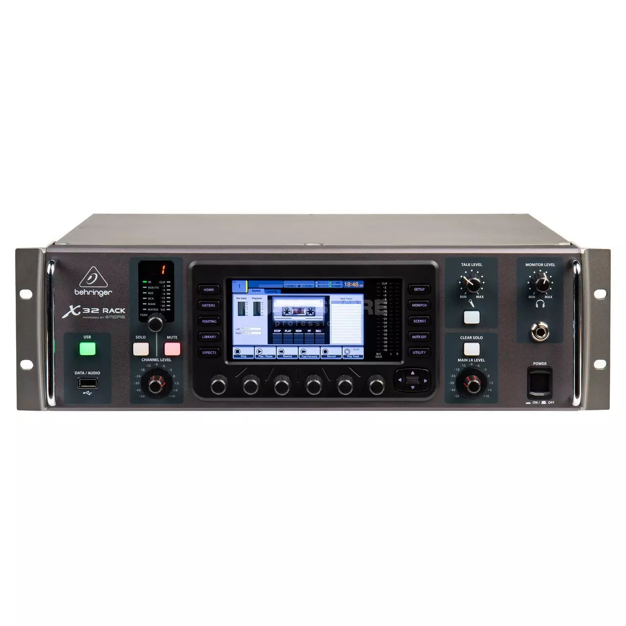 Behringer X32 RACK Mezcladora Digital 40 Canales con Efectos e Interfaz de Audio