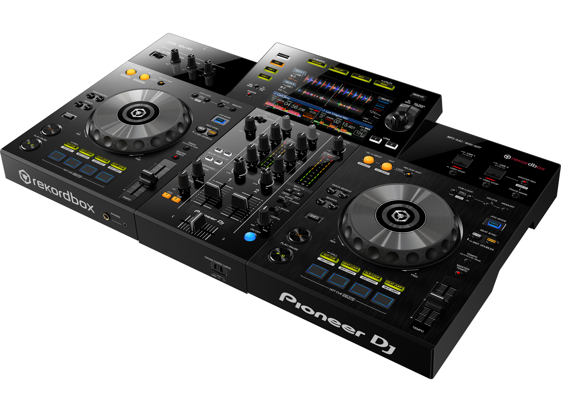 Pioneer Sistema de DJ todo en uno de 2 canales
