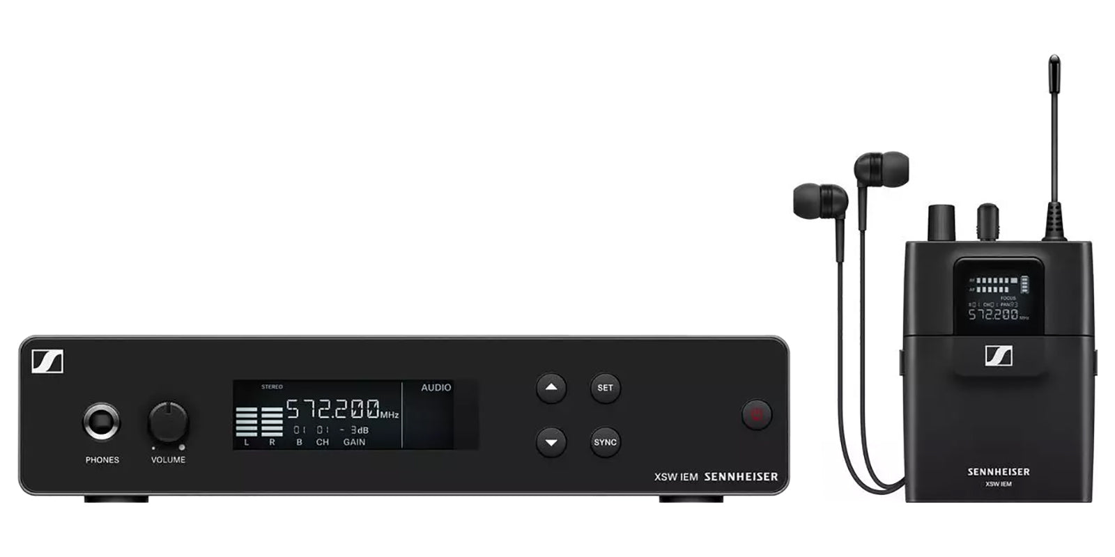 Sistema Inalámbrico Para Monitoreo Sennheiser Xsw Iem Set