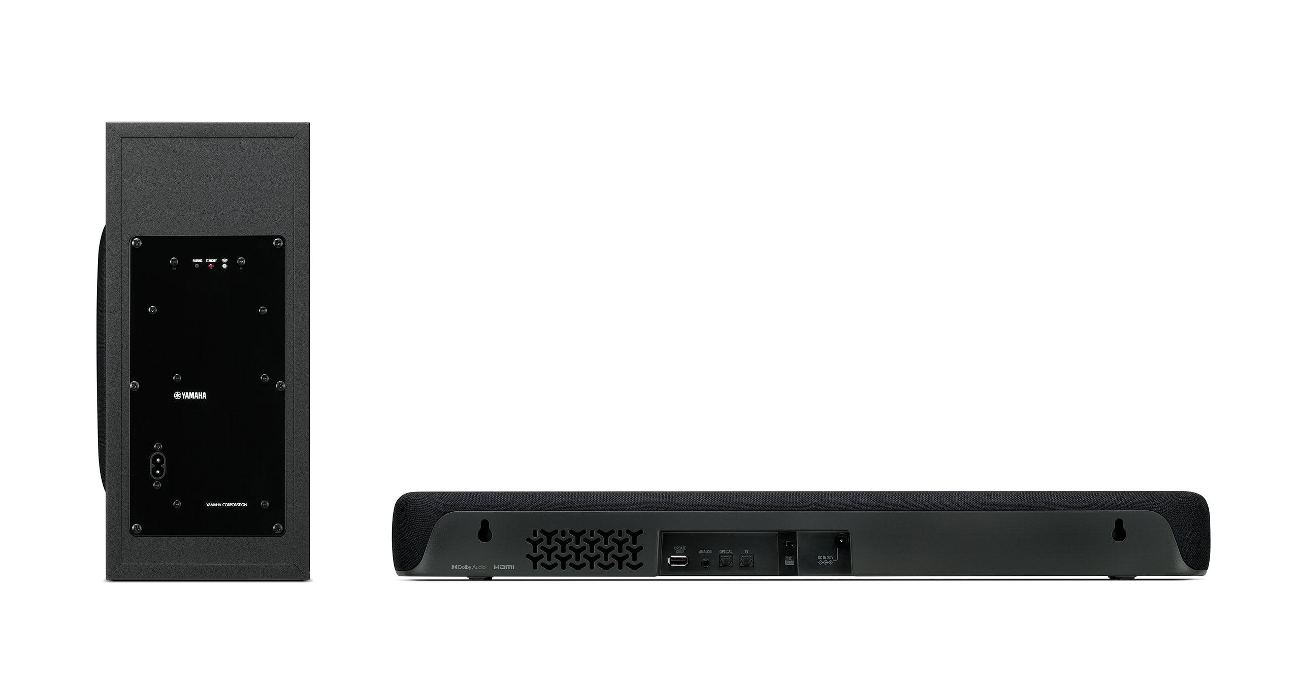 Yamaha SR-C30A Barra de sonido compacta con subwoofer inalámbrico y Bluetooth