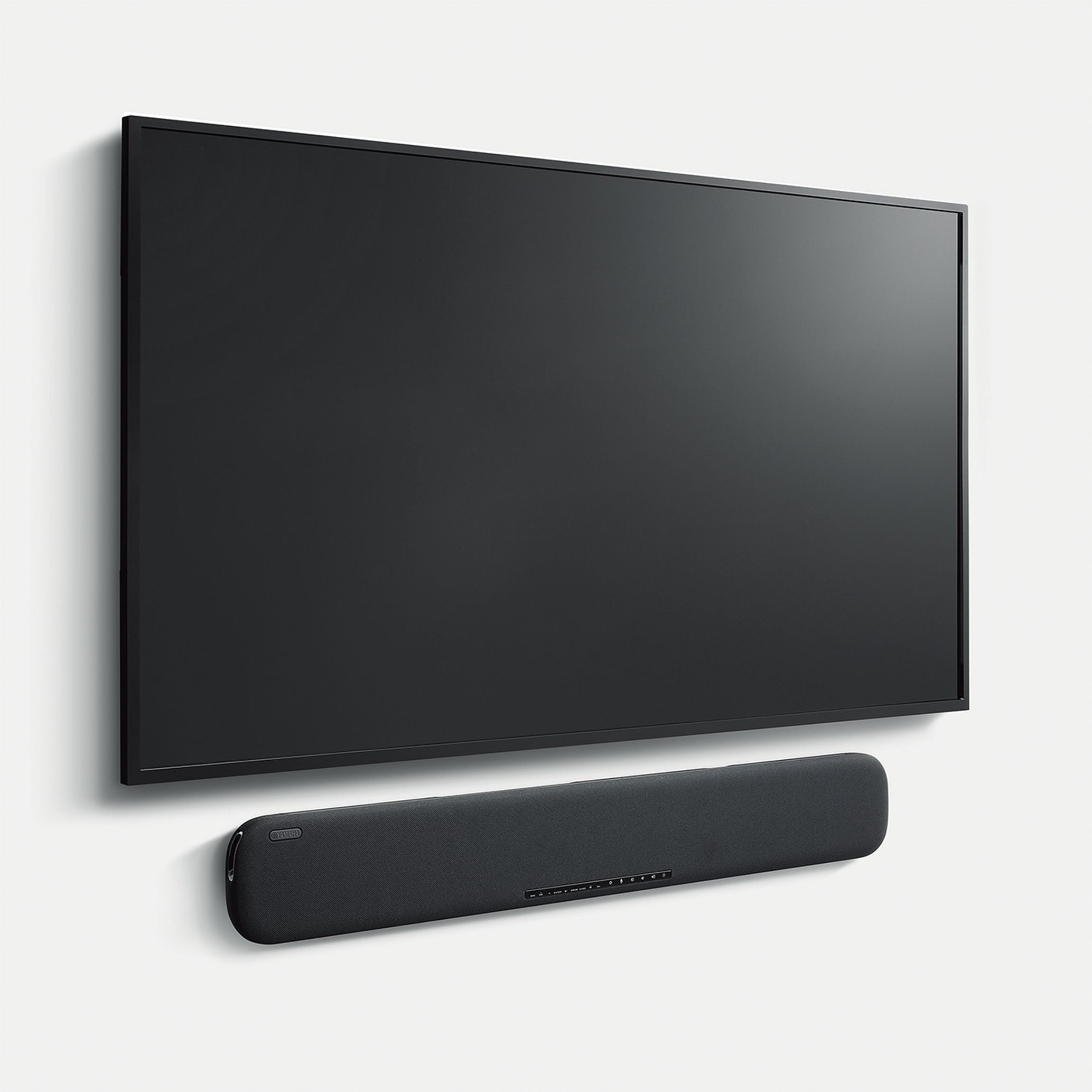 Barra De Sonido Yamaha A 120 Watts Con Subwoofers Color Negro Modelo Yas-109