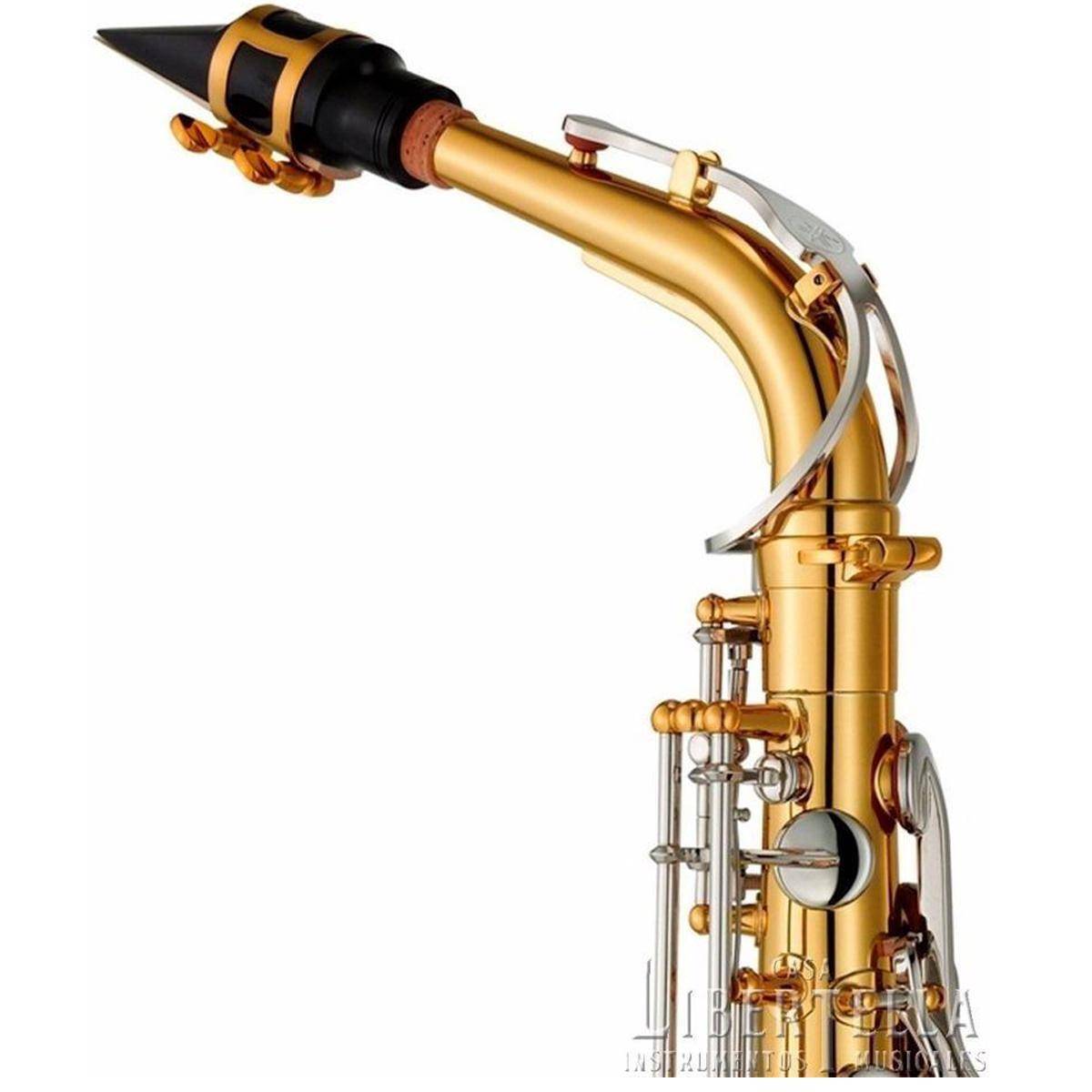 Yamaha Saxofón Alto Mib Con Llaves Niqueladas Yas-26