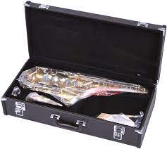 Yamaha Saxofón Alto Mib Con Llaves Niqueladas Yas26