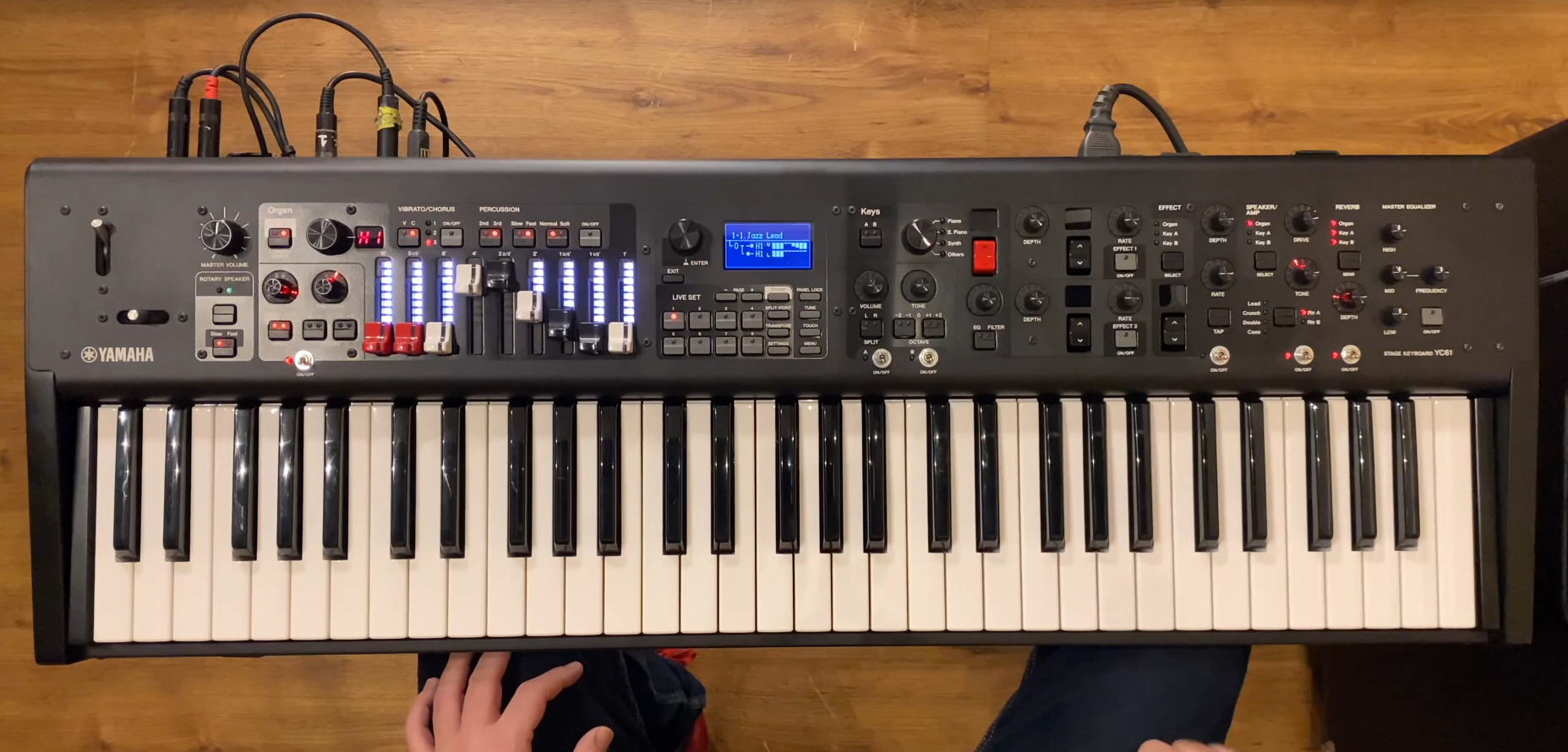 Órgano de Escenario 73 Teclas Yamaha YC73-Negro
