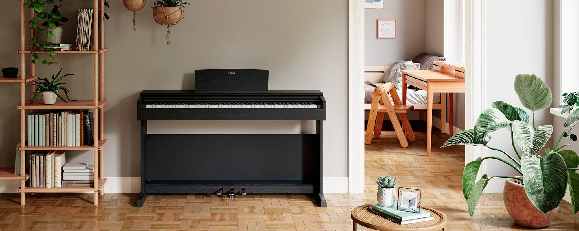 Yamaha Piano Digital Completo Arius Ydp145bset Negro