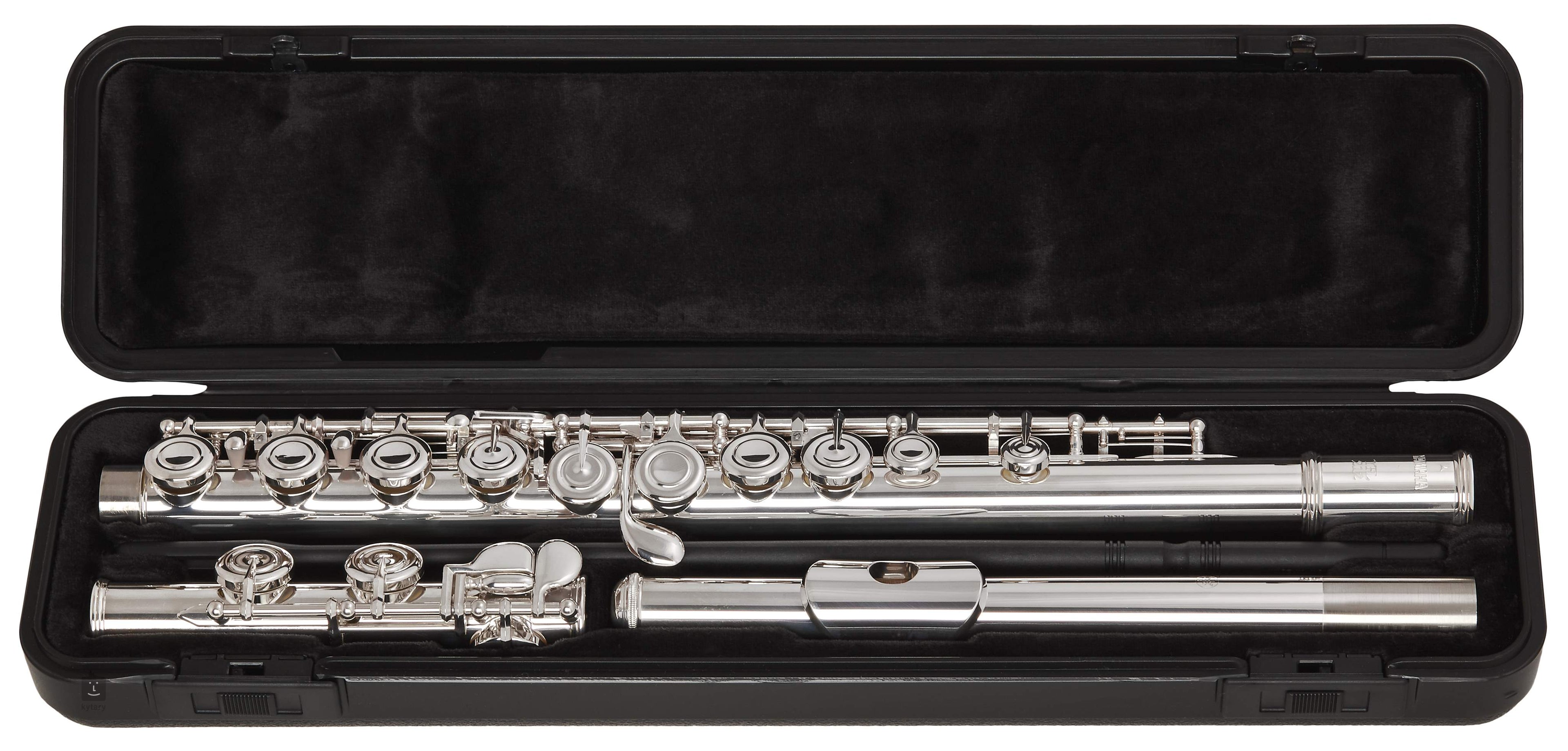Yamaha Flauta Transversal Estandar Plateada Yfl212