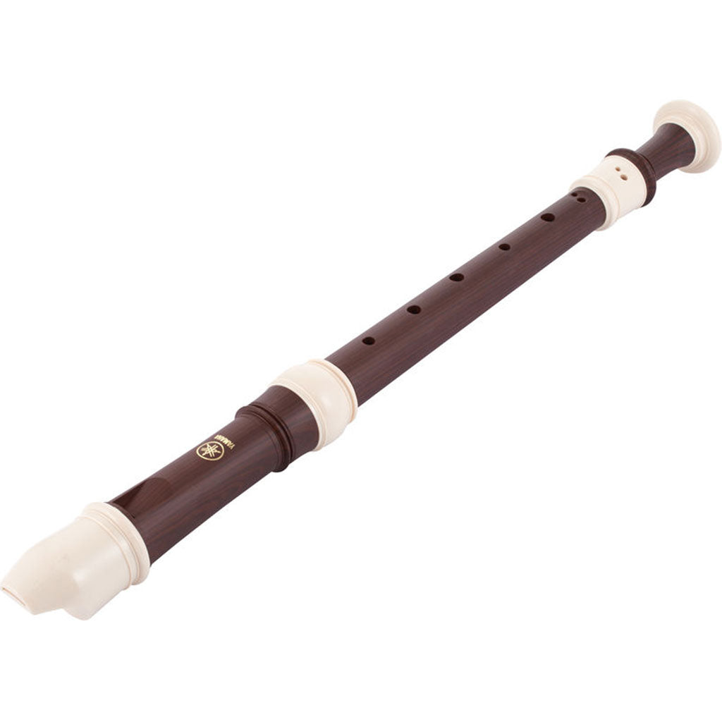 Yamaha Yra-312b Flauta Alto Recorder Acabado De Palisandro
