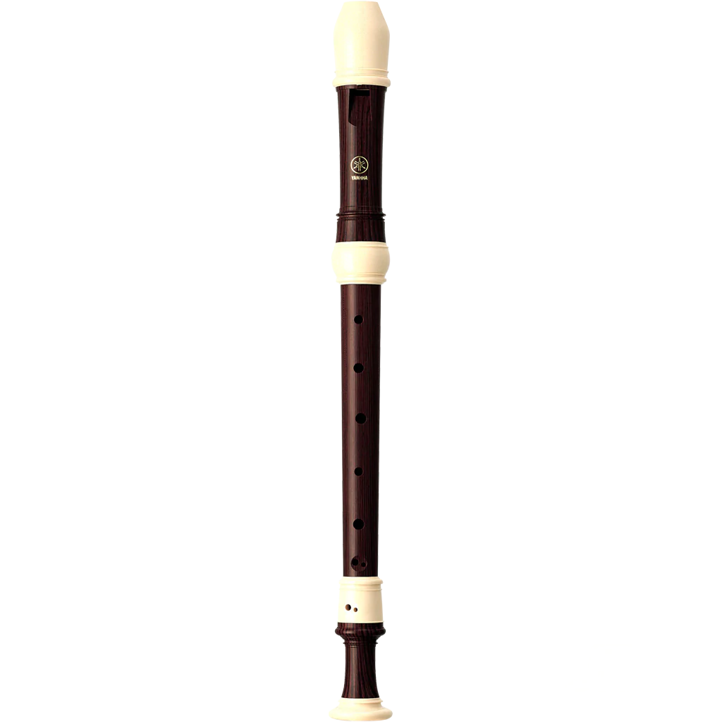 Yamaha Yra-312b Flauta Alto Recorder Acabado De Palisandro