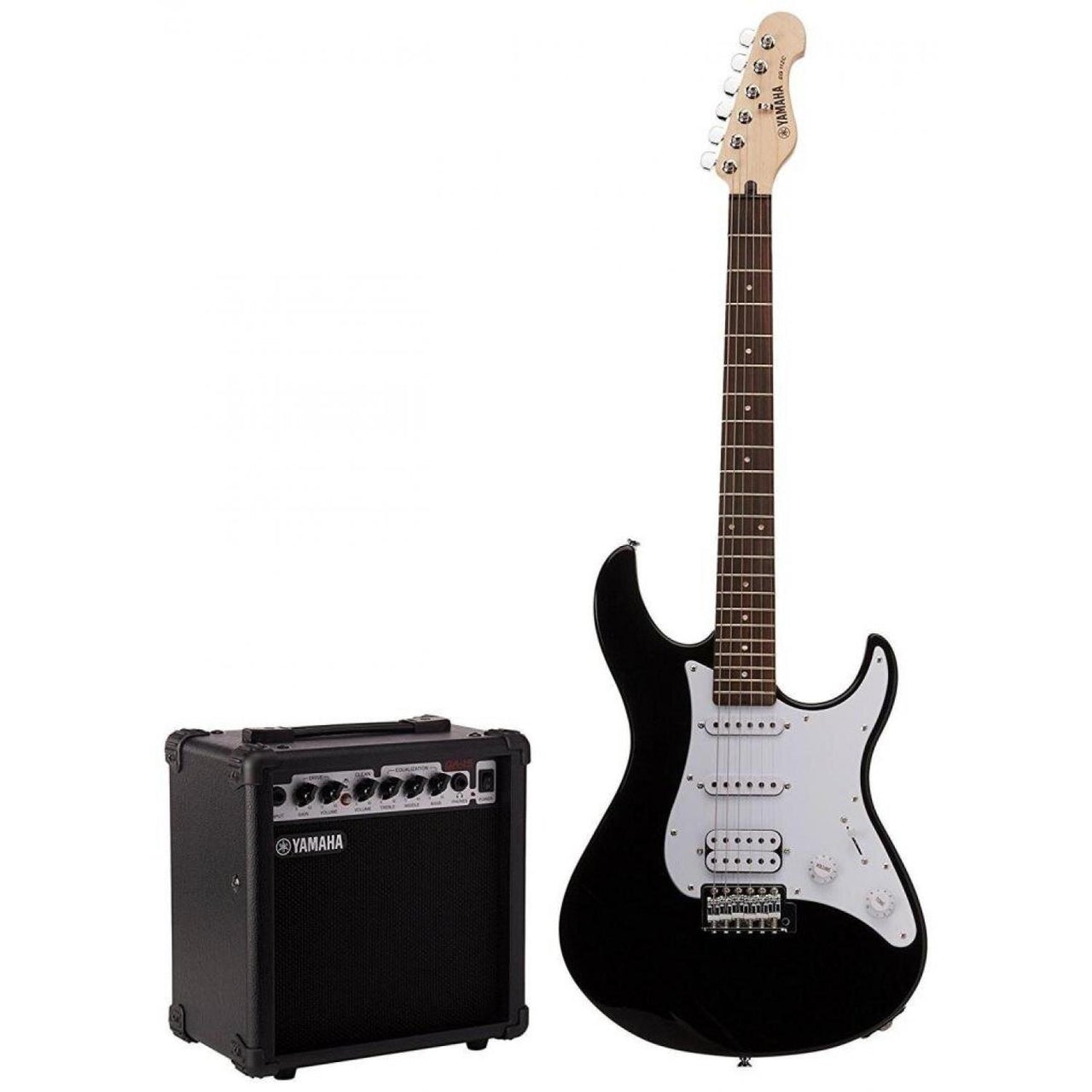 Yamaha Paquete De Guitarra Electrica Eg112gpiibl Black