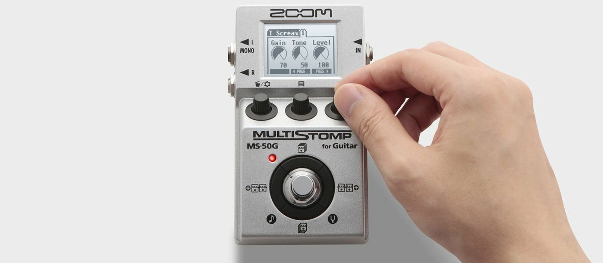 Zoom Pedal Para Guitarra Multiefectos ZMS50G