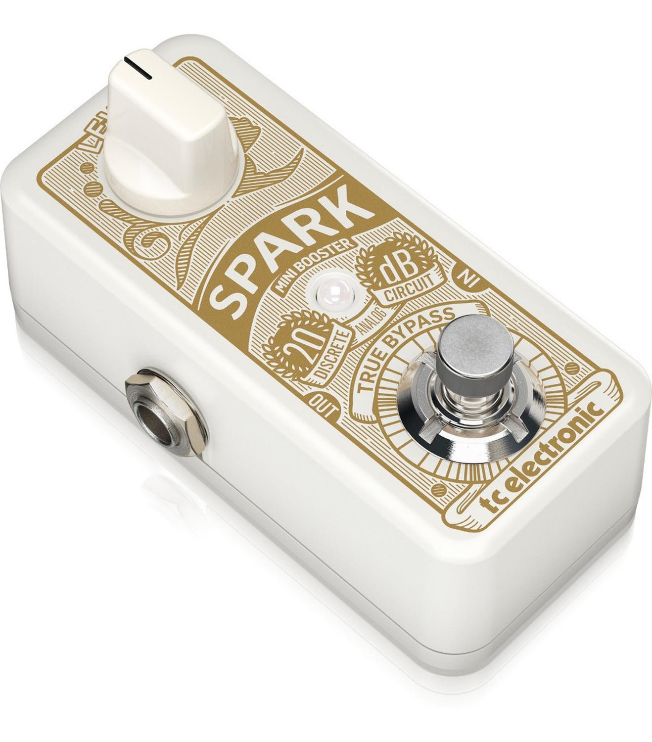 Tc Electronic Spark Mini Booster Pedal 20 Db True Bypass