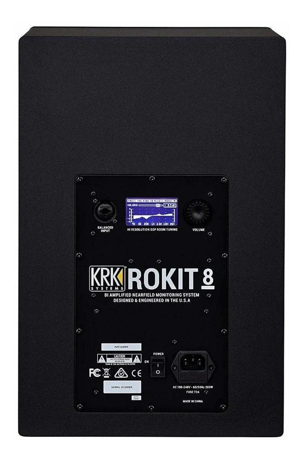 Monitor Para Estudio 8 Pulgadas Krk Rokit 8 Rp8g4