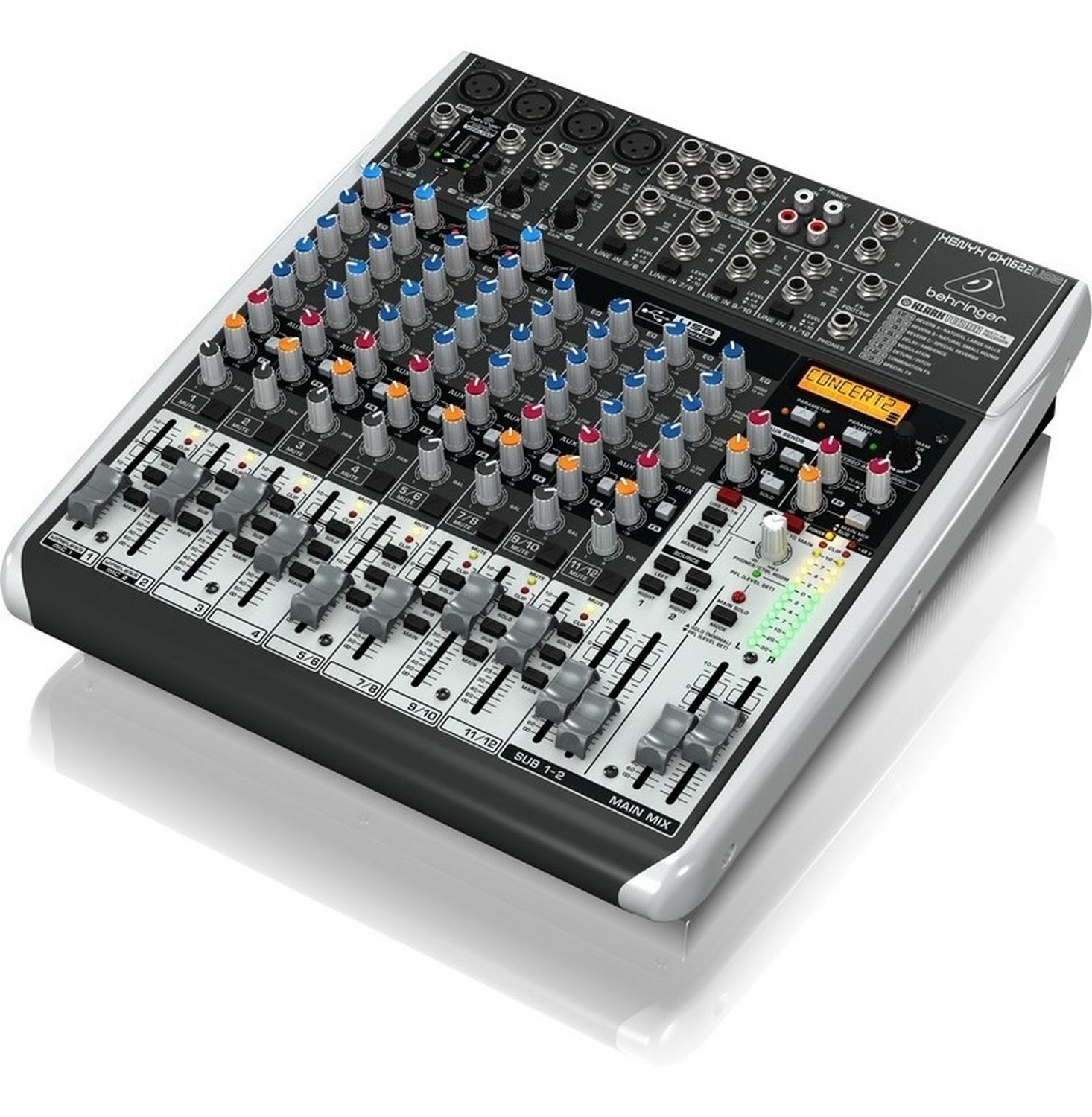 Behringer Mezcladora Xenyx Qx1622usb