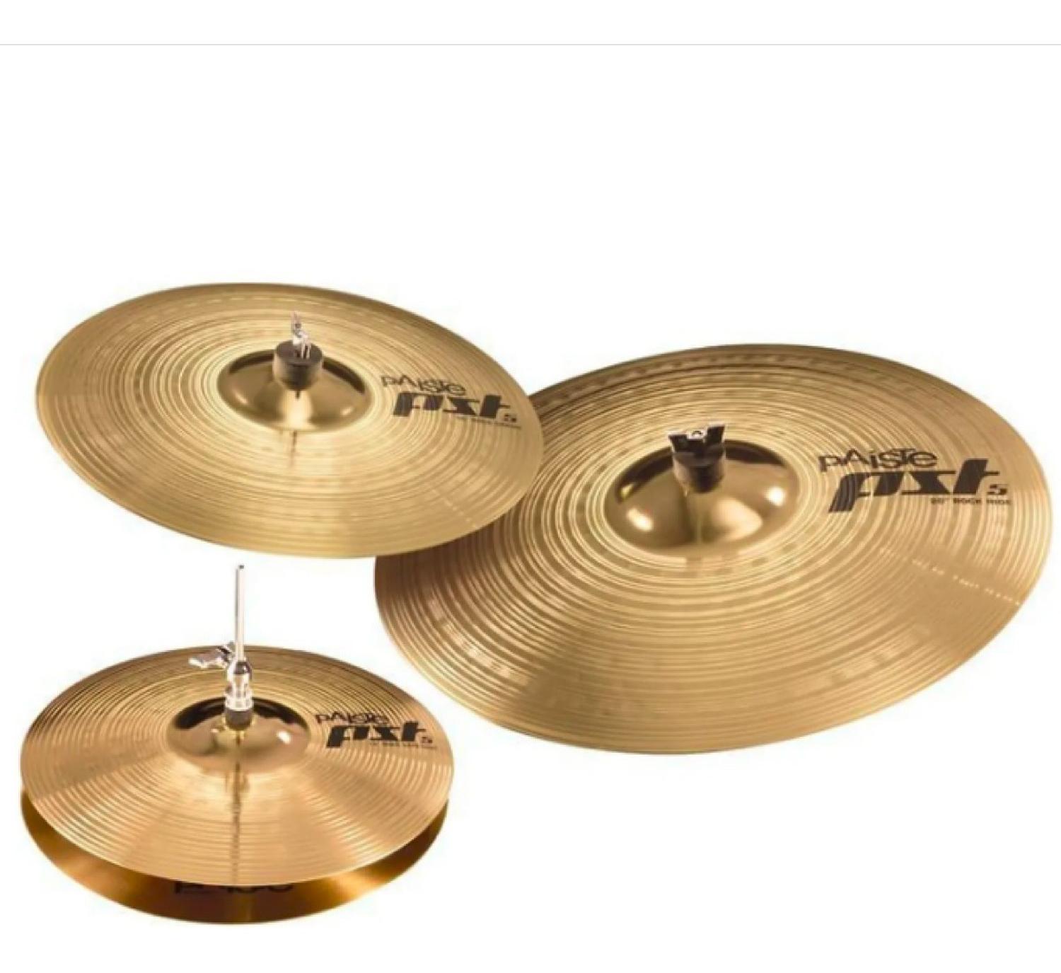 Paquete De Platillos Paiste 068rset Rock Set 14/16/20
