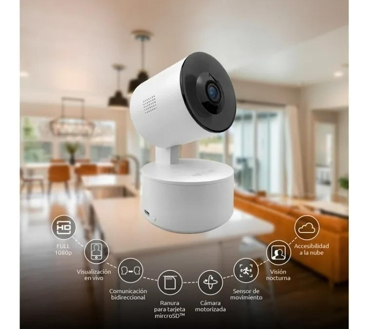 Nexxt Solutions Nhc-p710 Camara Wifi P/ Interiores 1080p Fhd