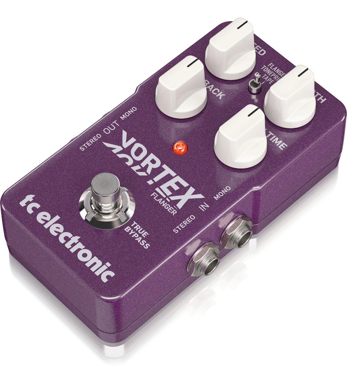 TC Electronic Vortex Flanger Effects Pedal