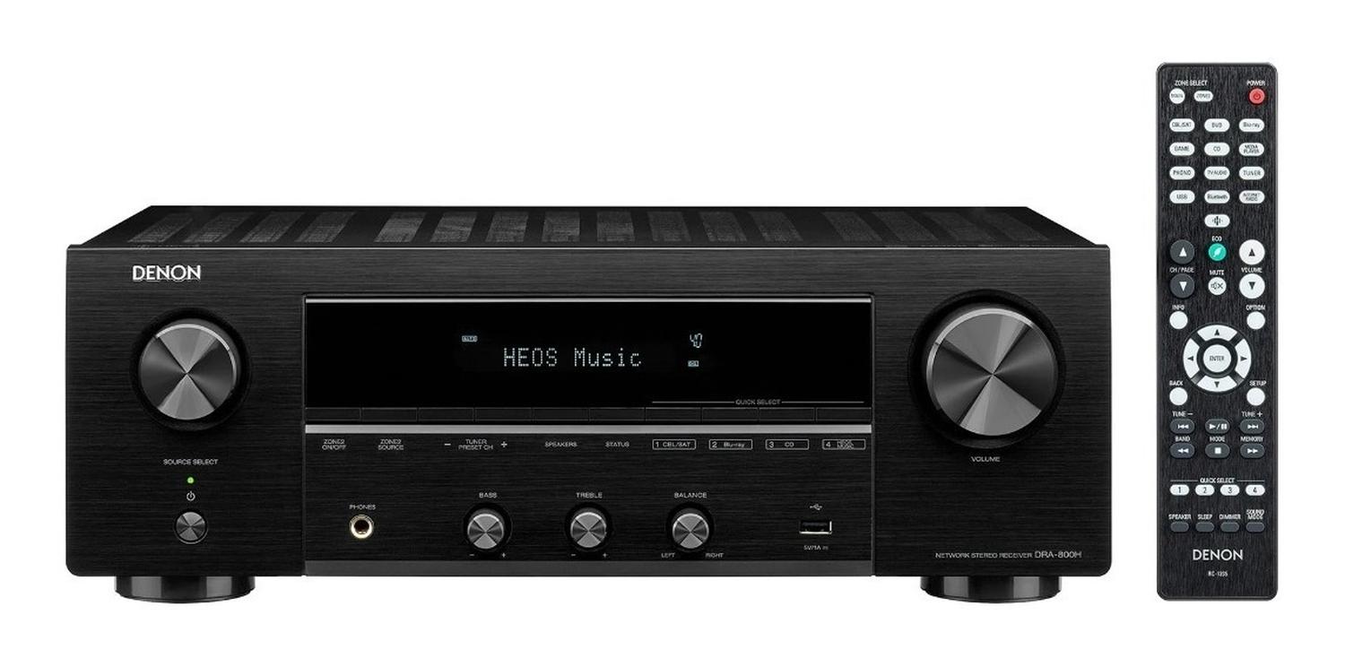 Denon Dra800h Amplificador De Audio Y Video 2.1 Heos 4k Wifi