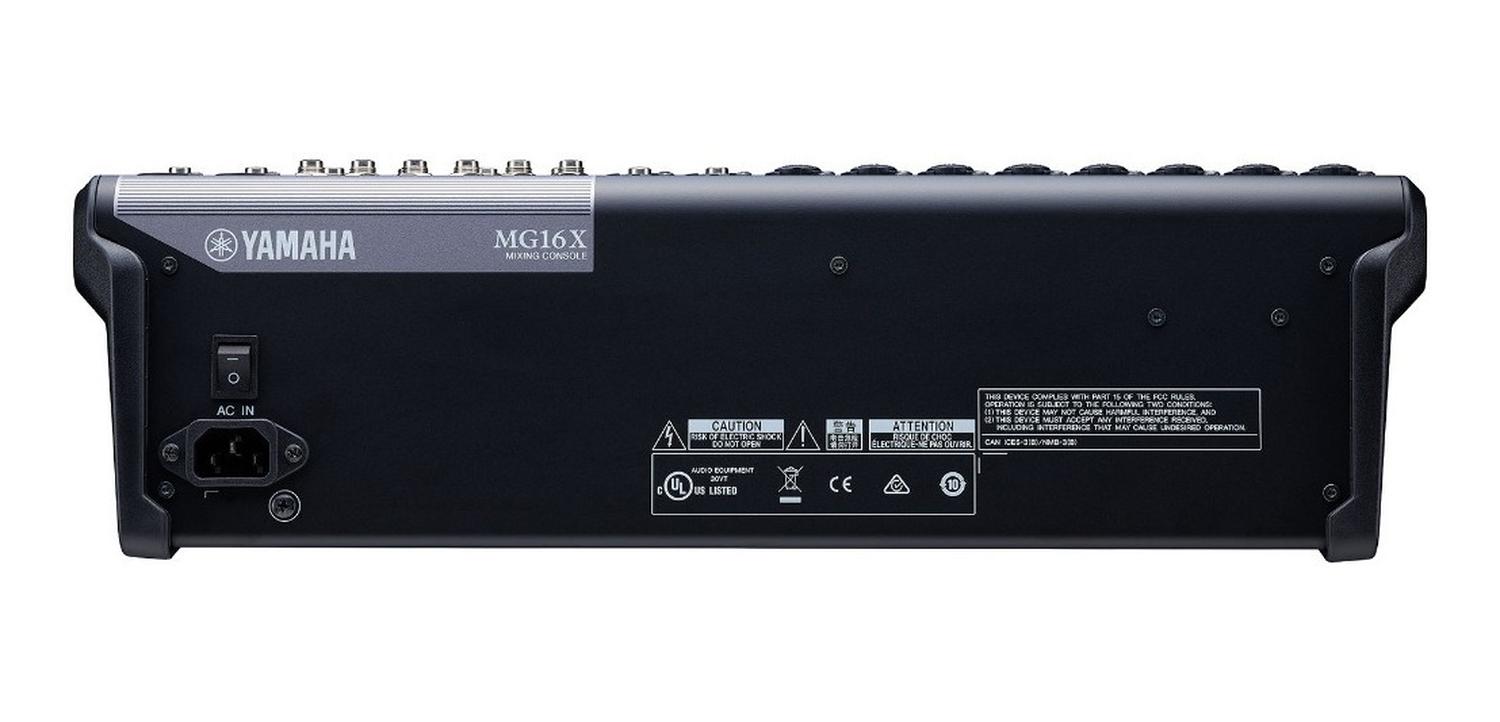 Mezcladora Analoga 16 Canales con efectos Yamaha Mg16xcv