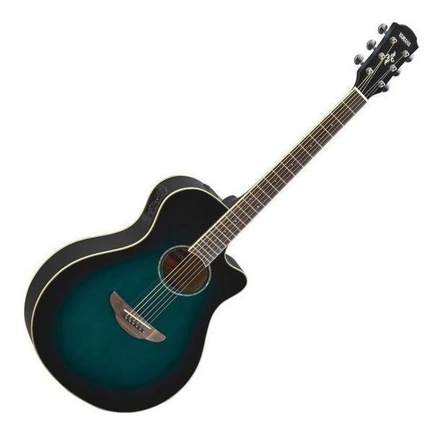 Yamaha APX600 Electroacoustic Guitar Oriental Blue Burst