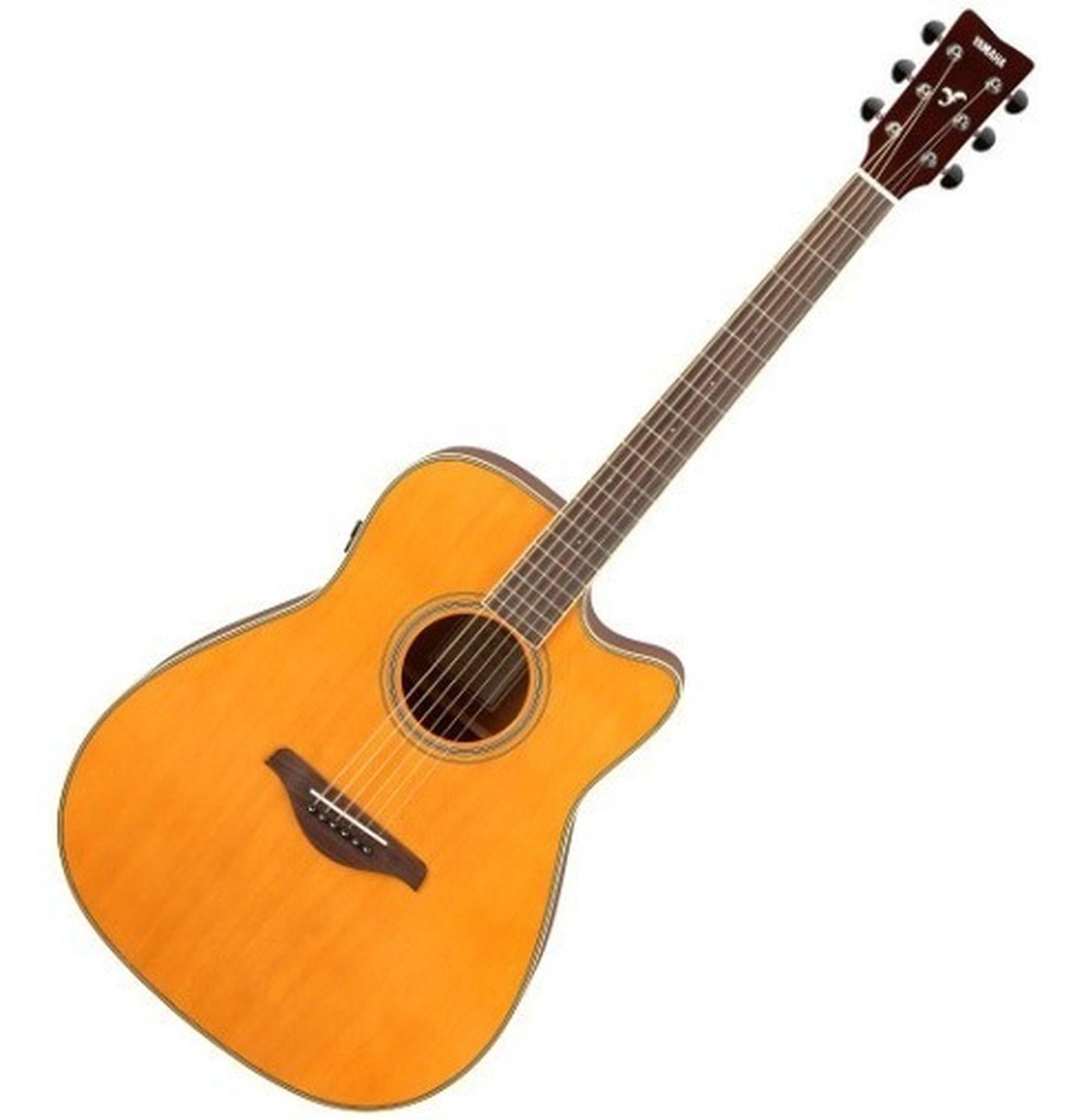 Guitarra Folk Con Cutaway Yamaha Transacoustic Fgc-tavt