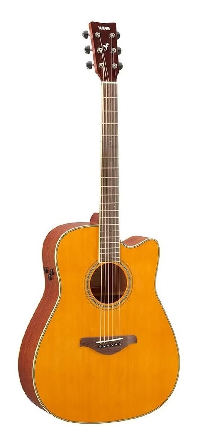 Guitarra Folk Con Cutaway Yamaha Transacoustic Fgc-tavt