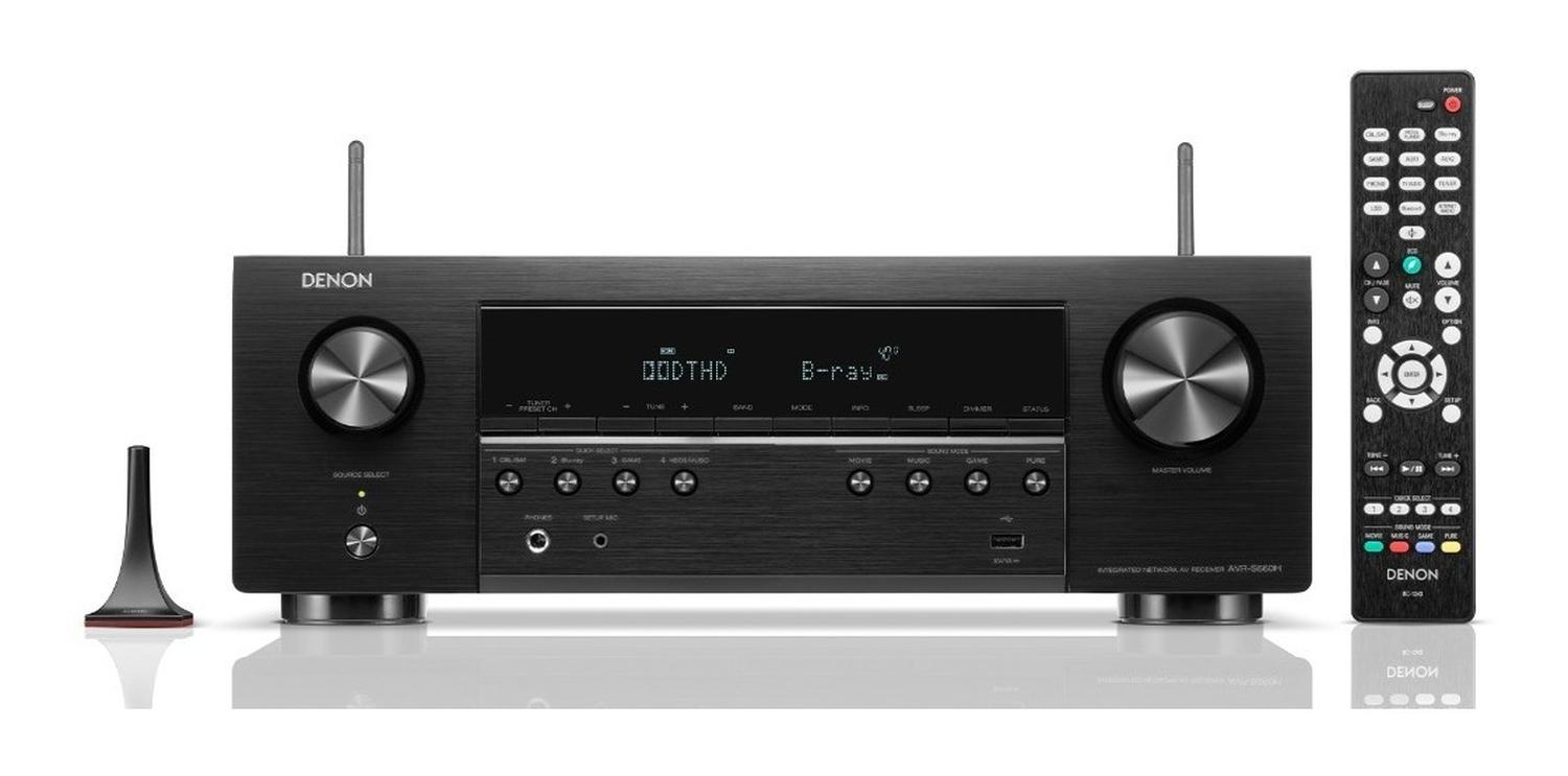 Denon Avr-s660h Amplificador De Audio Y Video 5.2 Canales 8k