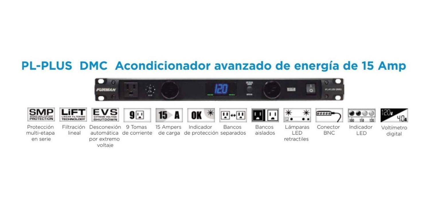 Acondicionador Avanzado De Energia, Furman Pl-plus Dmc